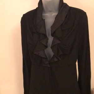 Ella Moss black one button jacket